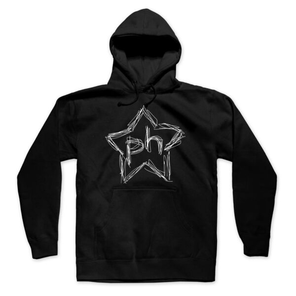 PAPERBACK HERO - ROCKSTAR - PREMIUM UNISEX PULLOVER HOODIE - BLACK Thumbnail