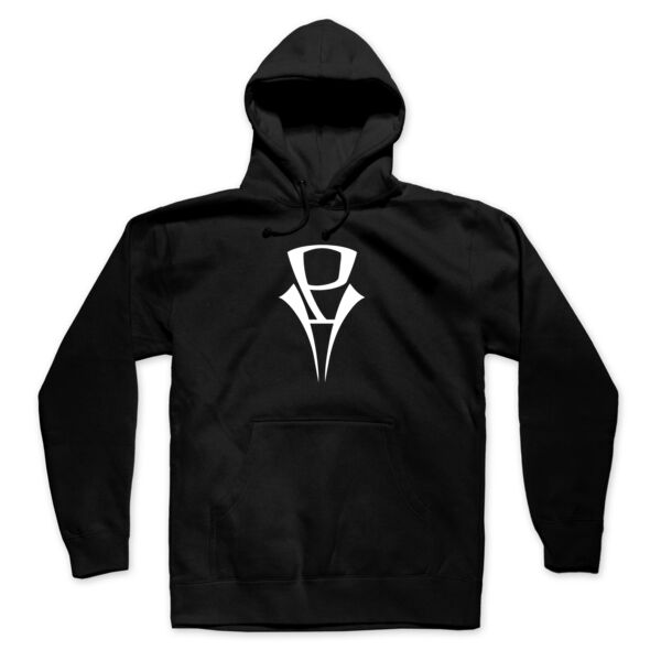 PH ICON LOGO - PREMIUM UNISEX PULLOVER HOODIE - BLACK Thumbnail
